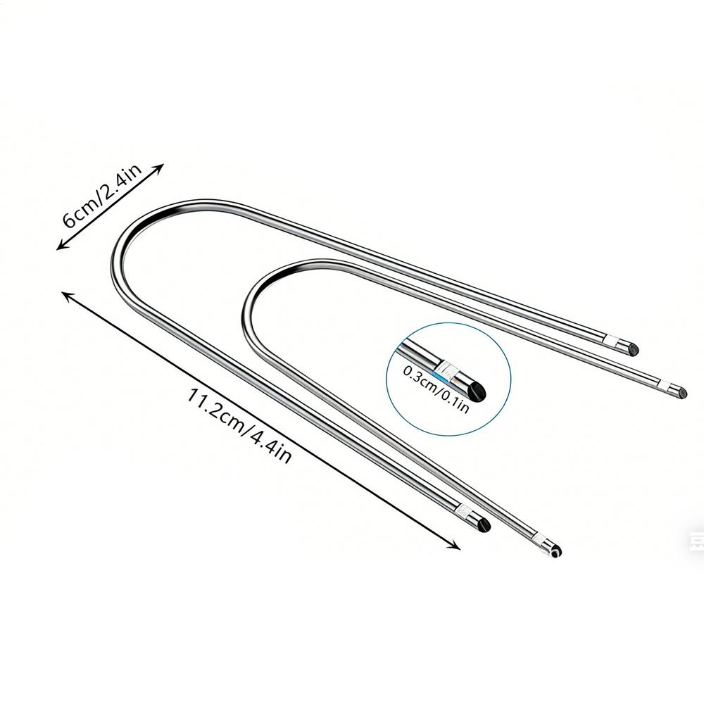 Fitfor Ford For PeugeotRenault forNissan 2X Car Stereo Radio Removal Keys CD Changer Disassembly Tool Car Disassembly Tool серебряный
