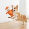 Big Belly Design Dog Chew Bite-Resistant Animal Shape Food Leaks Snack Squeak Sound Cleaning Teeth Interactive Dog Feeder