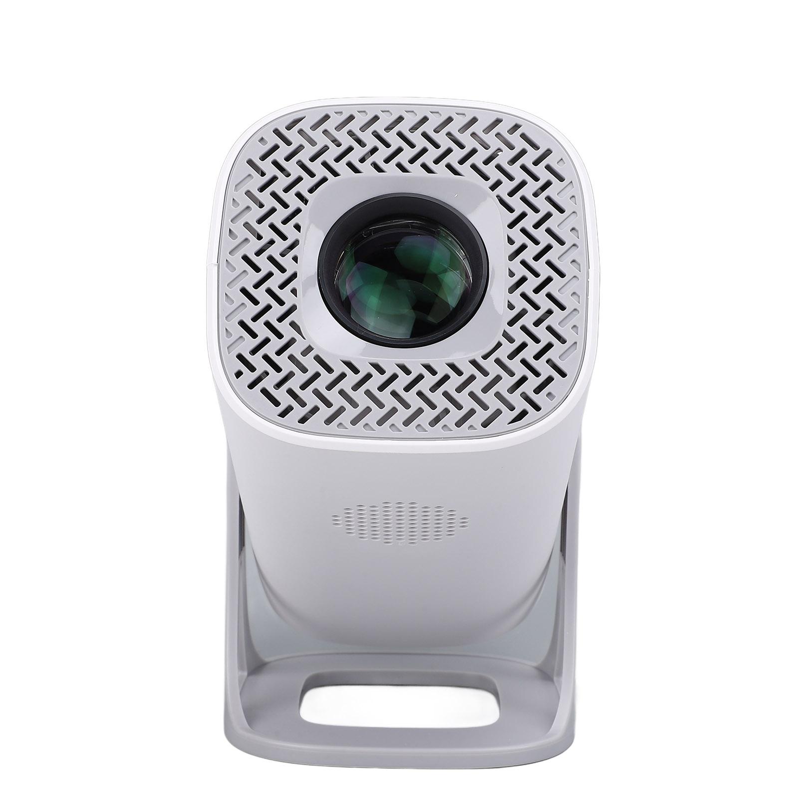 

Маленький проектор 1080P FHP 4K WiFi Bluetooth 200ANSI Яркость 180 градусов Поворотный Портативный EU Plug