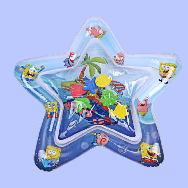 "Safe Inflatable Baby Water Play Mat Cushion"