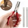 6-Inch Guitar Fret Puller: Flathead Pliers & Spacers for Fret Replacement