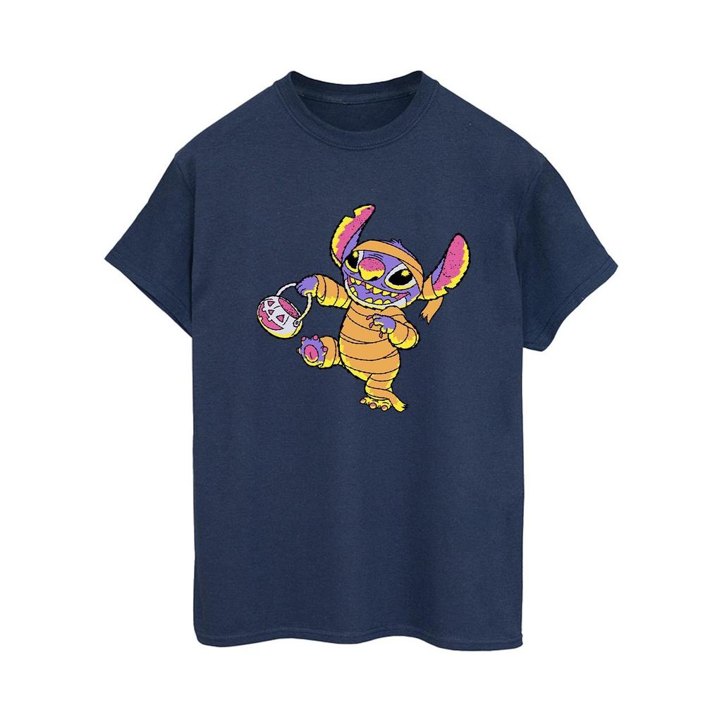Lilo & Stitch Womens/Ladies Trick Or Treat Cotton Boyfriend T-Shirt