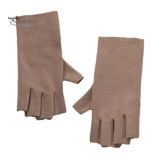 

1 пара зимних перчаток унисекс с толщиной до половины пальца, теплые, нескользящие, мягкие, устойчивые к холоду, высокоэластичные перчатки для езды на велосипеде кофейный