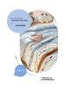 Maternity & Baby Summer Cool Quilt - Machine Washable, Breathable Cooling Blanket for Dorms & Kids