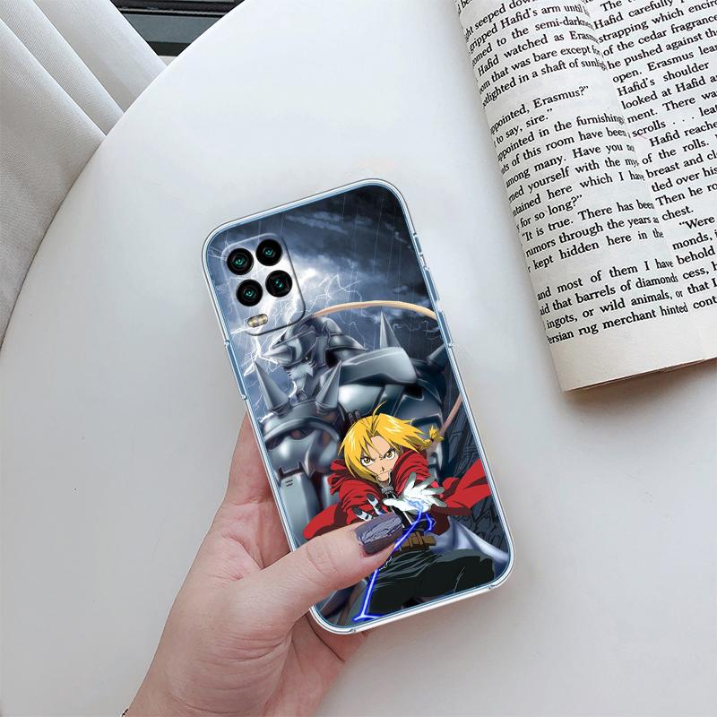 RA13 Fullmetal Alchemist Case for Motorola G10 G20 G30 G31 G32 G34 G35 G41 G42 G50 G51 G52 G55 G60 G60S G62 G71 G72 G75