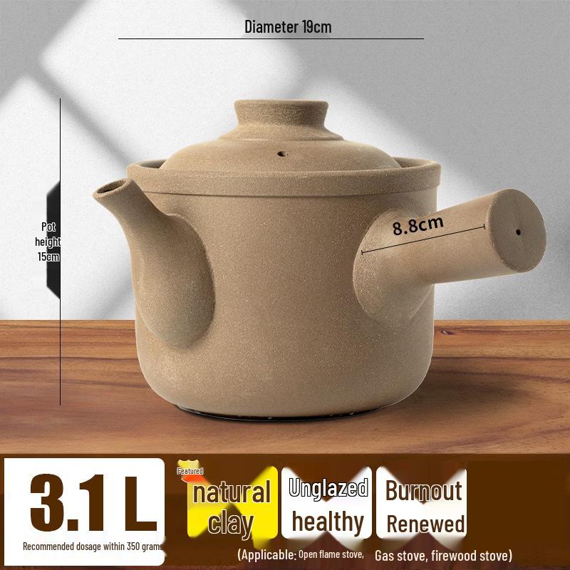 

Traditional Purple Clay Medicine Pot