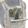 Airsoft Smartphone Tactical Chest Molle Compatible Kab.M Holder, iPhone/Android Pouch, (Gray)