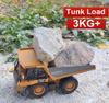 Remote Control Excavator Dump Truck Crawler Bulldozer Rc Model Car Toy Alloy Simulation Construction Vehicle Gifts For Kids
