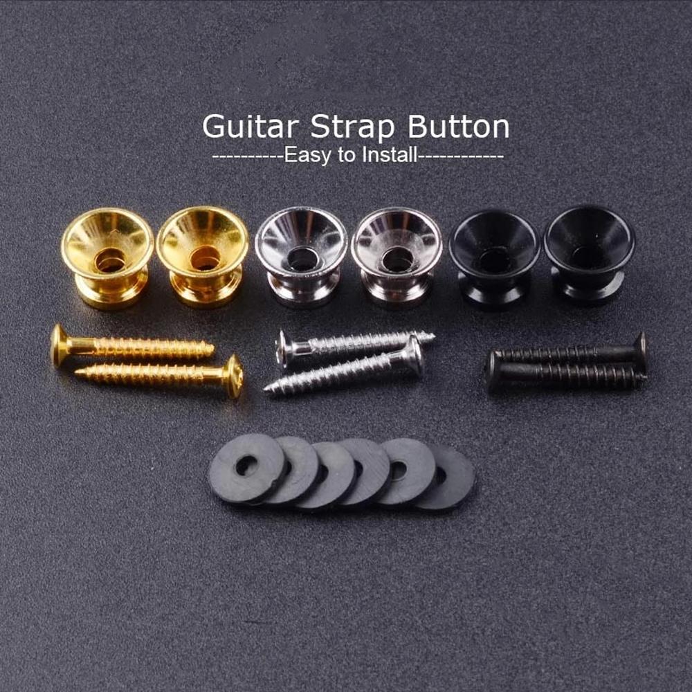 

Guitar Metal Guitar Pins Guitar Strap Buckle Guitar Strap Lock Guitar Pegs Guitar Strap Button