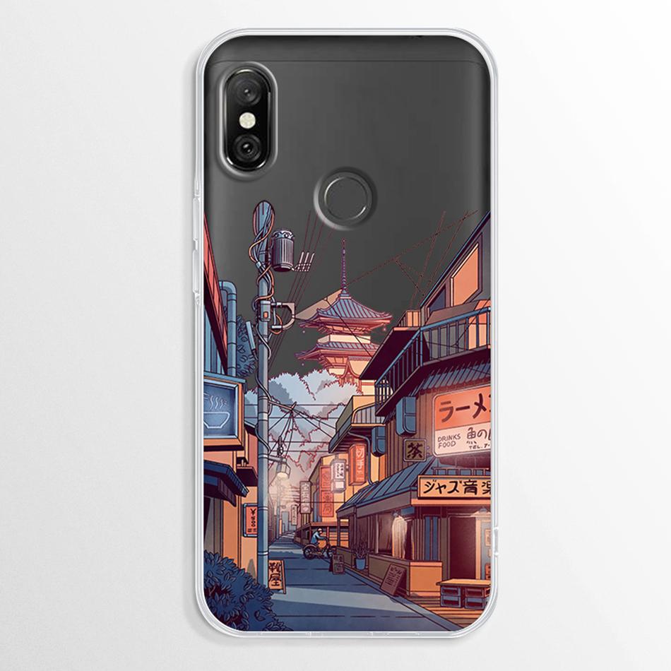 Funda para Xiaomi Redmi Note 6 Pro Mármol Transparente Suave TPU Cubierta Trasera Para Xiaomi Redmi Note 6 Note6 Pro Funda de Silicona Parachoques Fundas