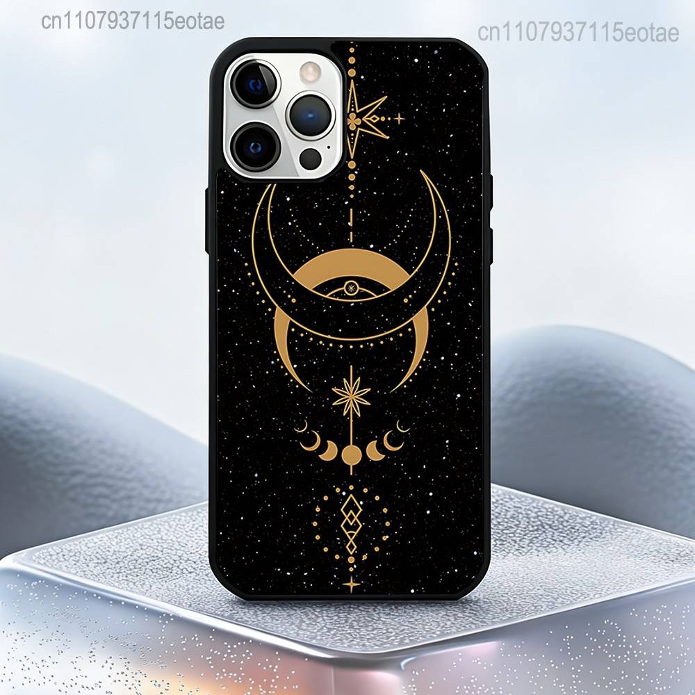 Witches Moon Tarot Mystery COOL Case For iPhone 17,16,15,14,13,12,11,Pro,Max,Plus,Mini,SE4,E Magnetic Magsafe Wireless Charging
