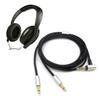 Cable Audio Cord Headphones Replacement 3.5mm to 2.5mm 1.2M Long for HD202 HD477 HD497 Audios Cord with Tuning Function