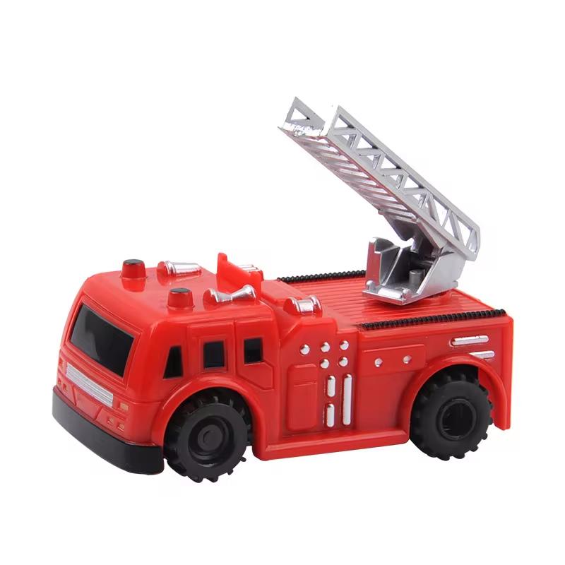 Robot Following Line Induction Educational Inductive Toys Car Truck Machine Follower DIY Diecast Vehicle Magic Pen Penguin Pig