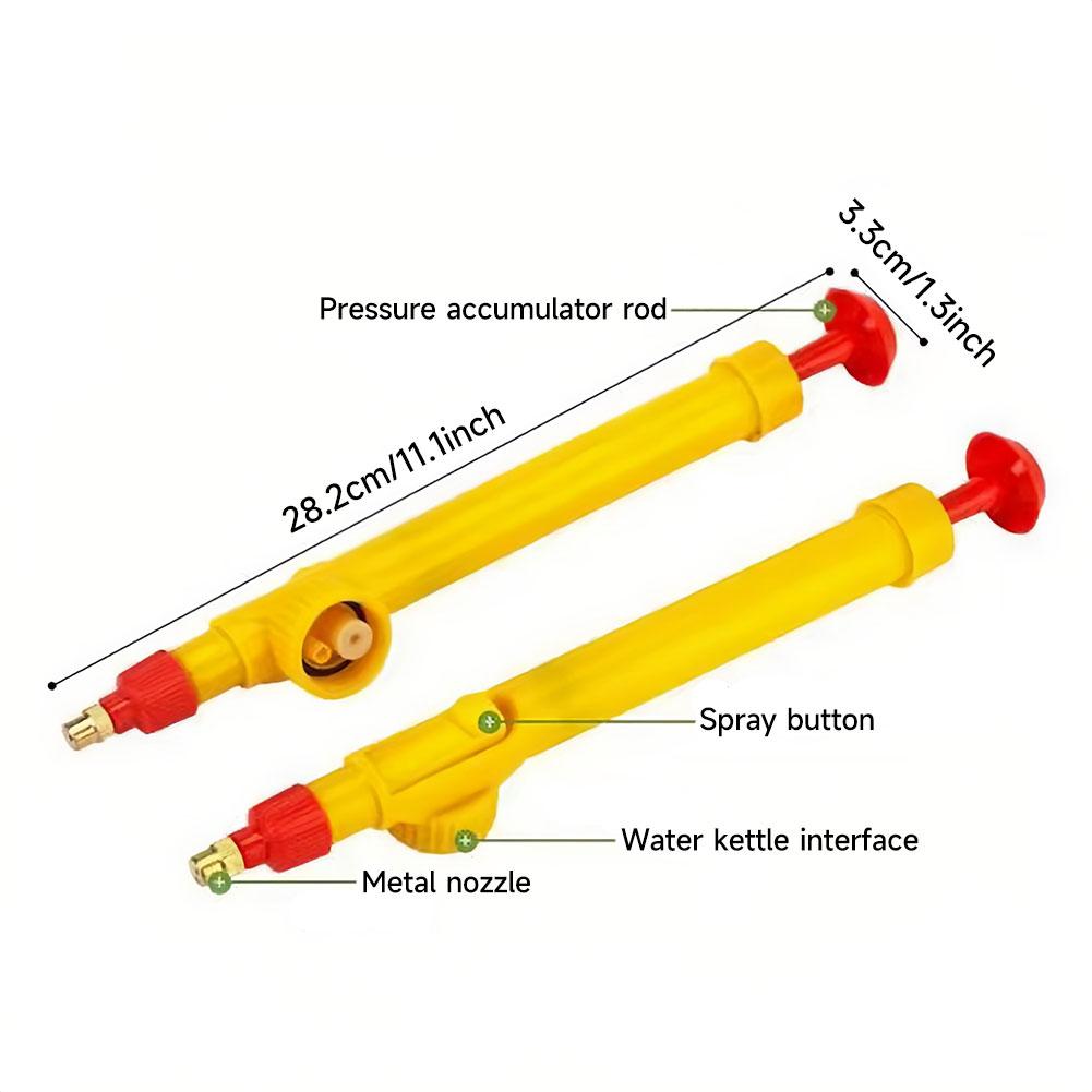 Manual Sprayer Adjustable High Pressure Air Pump Nozzle Drink Bottle Spray Head Garden Watering Supplies Irrigation Sprinkler Garden Tool