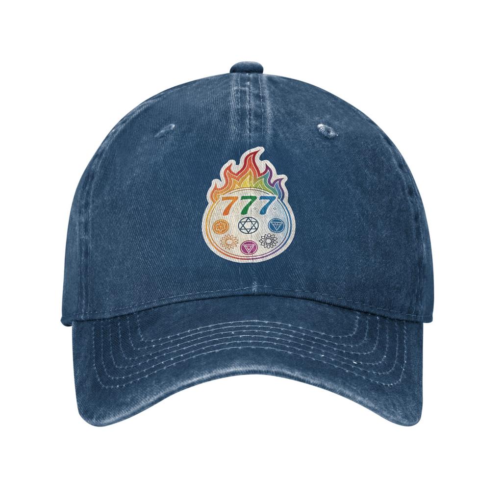Lucky number witch chakra Baseball Cap Unisex Hats Women Visor Protection Snapback Lucky Caps