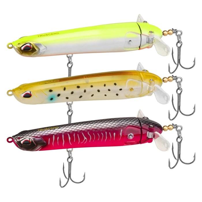 TRUSCEND Floating Prop Bait Lure - Popper/Pencil - 10cm, 16g