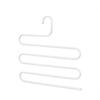 5 Layers Nonslip Clothes Hangers Rack Multifunctional Pant Storage Organizer With Multi Hanging Options