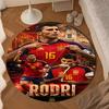 Spain's Rodri Celebration Round mat Home Decor, Chair rug For livingroom,Bedroom, doormat home decor Birthday Gift Christmas Gifts