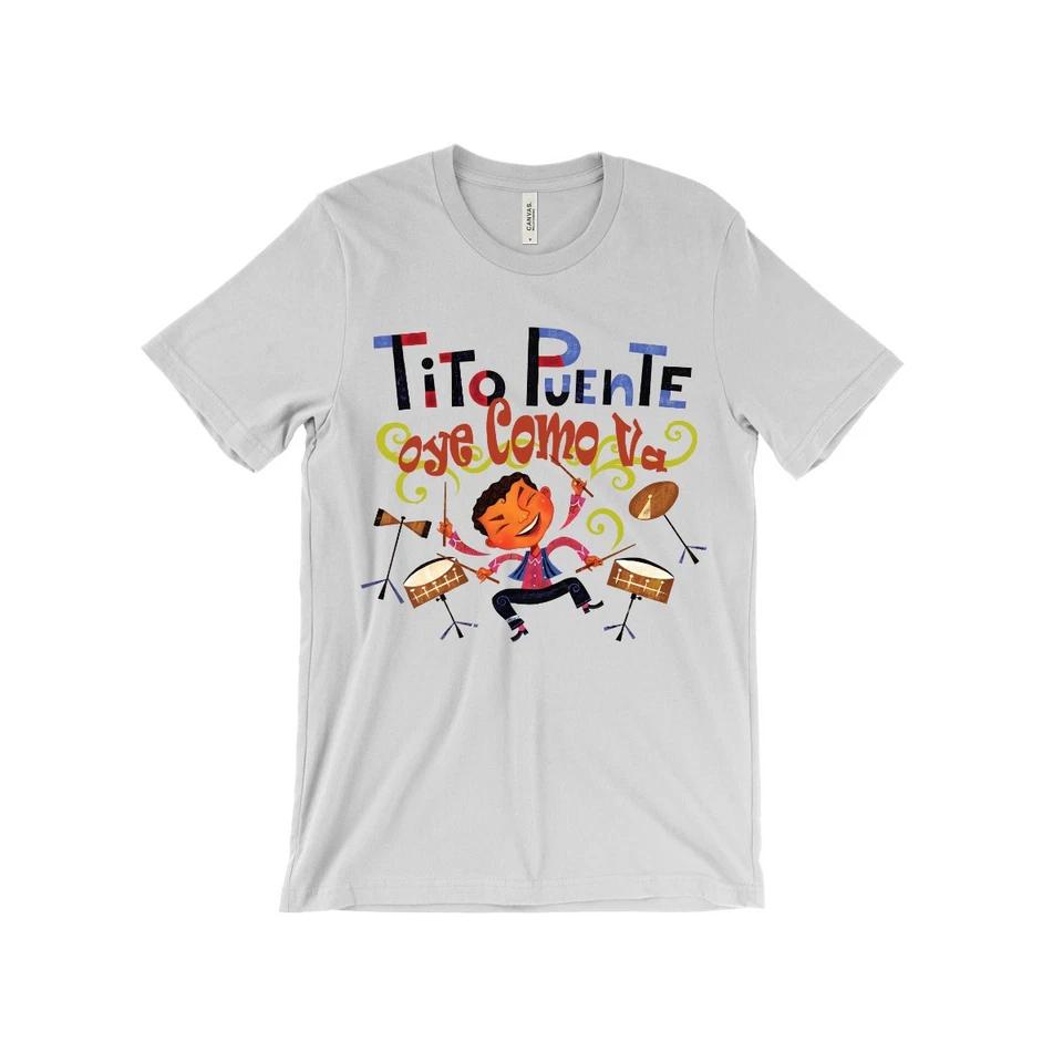 Tito Puente T-shirt - Oye Como Va - Fania Records, Salsa Spanish, Hector Lavoe M
