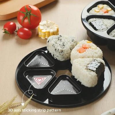 1pc Six In One Sushi Making Kit - Triangle Rice and Vegetable Roll Mold,Kitchen Essential, Mold Sushi Making Kit