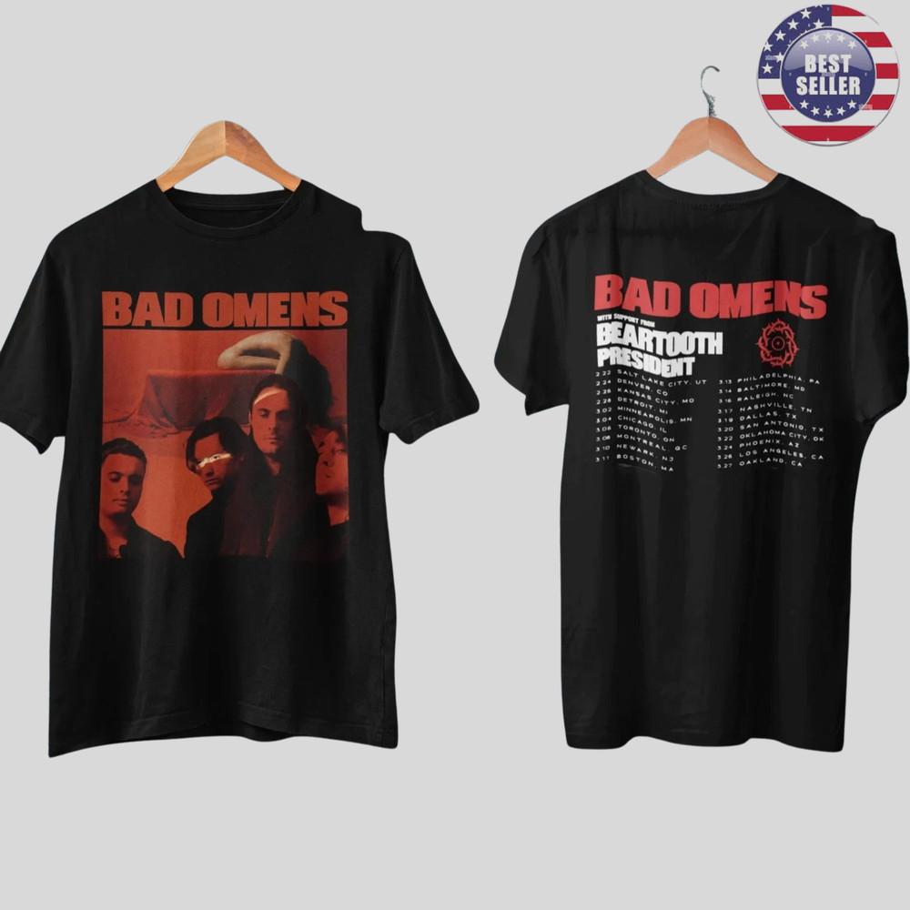 Fastship Bad Omens Love 2026 Tour Metal Music Shirt Unisex T-Shirt M