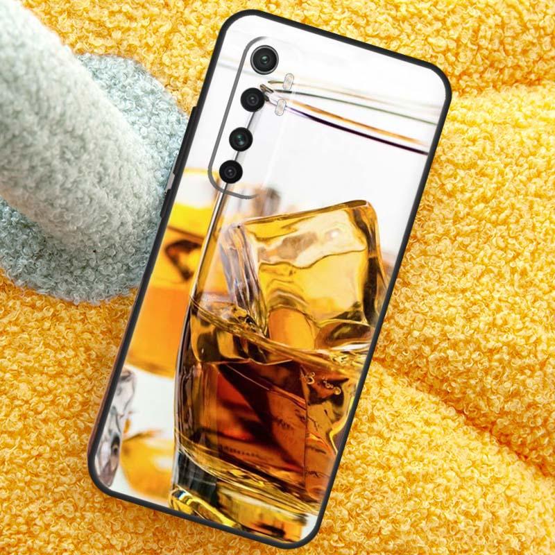 Cigar Whiskey Ice Drink Case For Xiaomi 15T 14T 13T 14 15 Ultra 17 Pro Max Cover For POCO F8 F7 F5 F6 X5 X6 X7 Pro