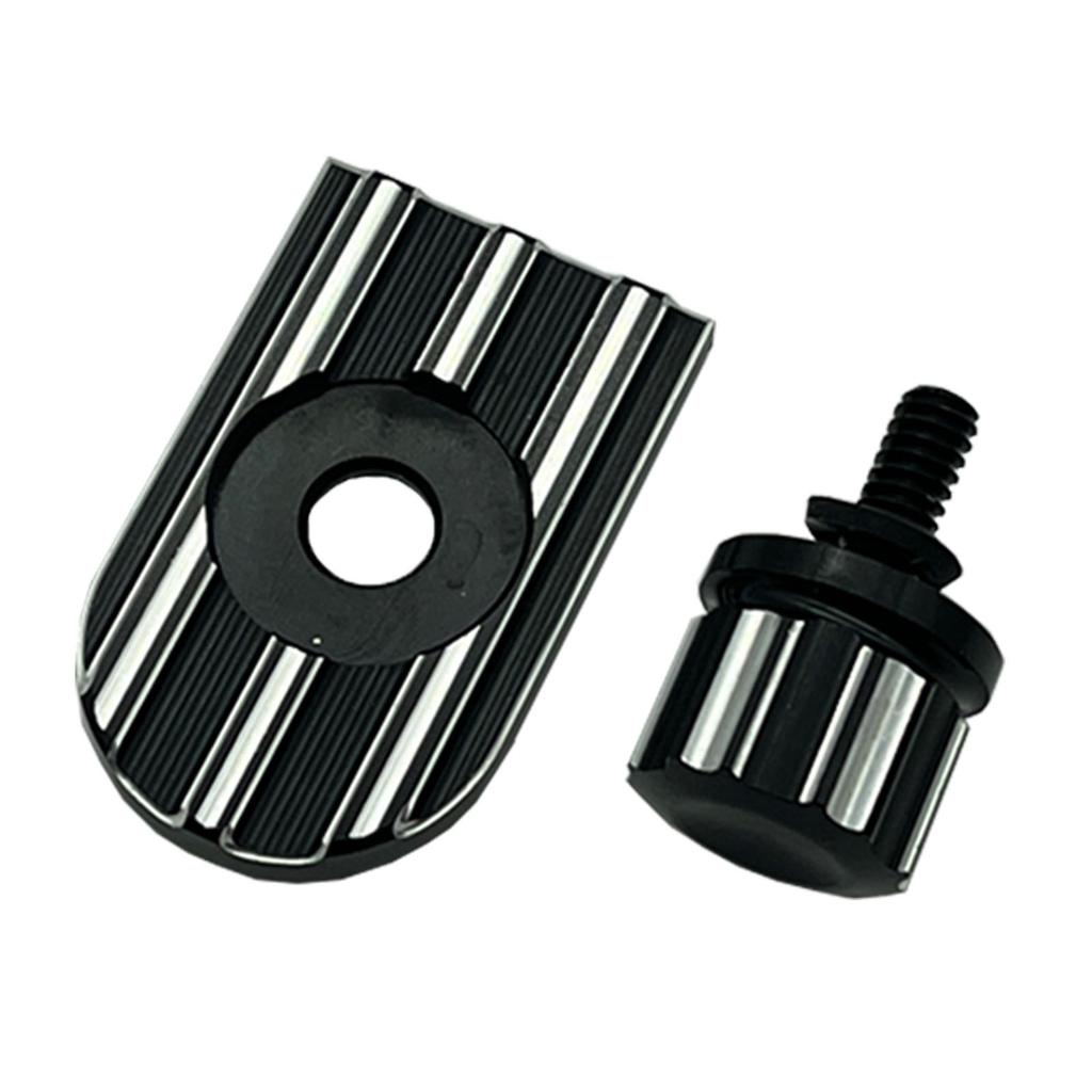 Motorcycle Rear Fender Seat Bolt Tab Screw Mount Knob Cover Fit For Harley Fatboy Touring Glide Softail Sportster XL Dyna