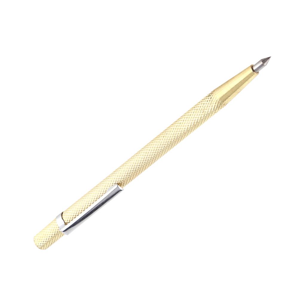 Tragbares Anreißwerkzeug Gravurstift Werkzeug Glas Keramik Gravierer Anreißwerkzeug (Gold)