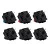 Original CherryMX Switches Silence Pink Black Blue Tea Redness Silver Mechanical Keyboards Axises Customed Replacement 3Pin
