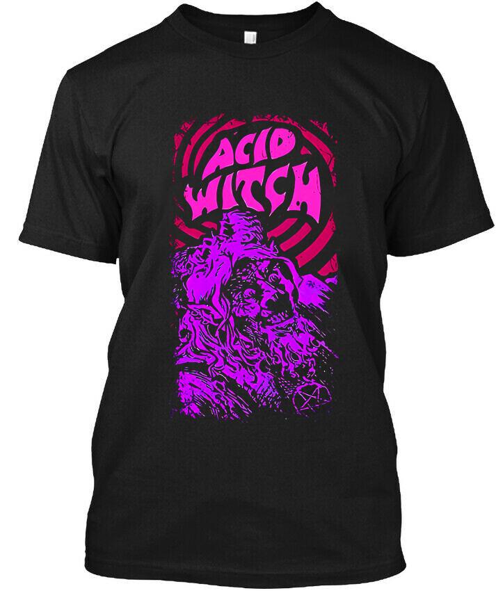 New! Popular Acid Witch American Music Retro Graphic Vintage Logo T-Shirt S-4XL XXXL