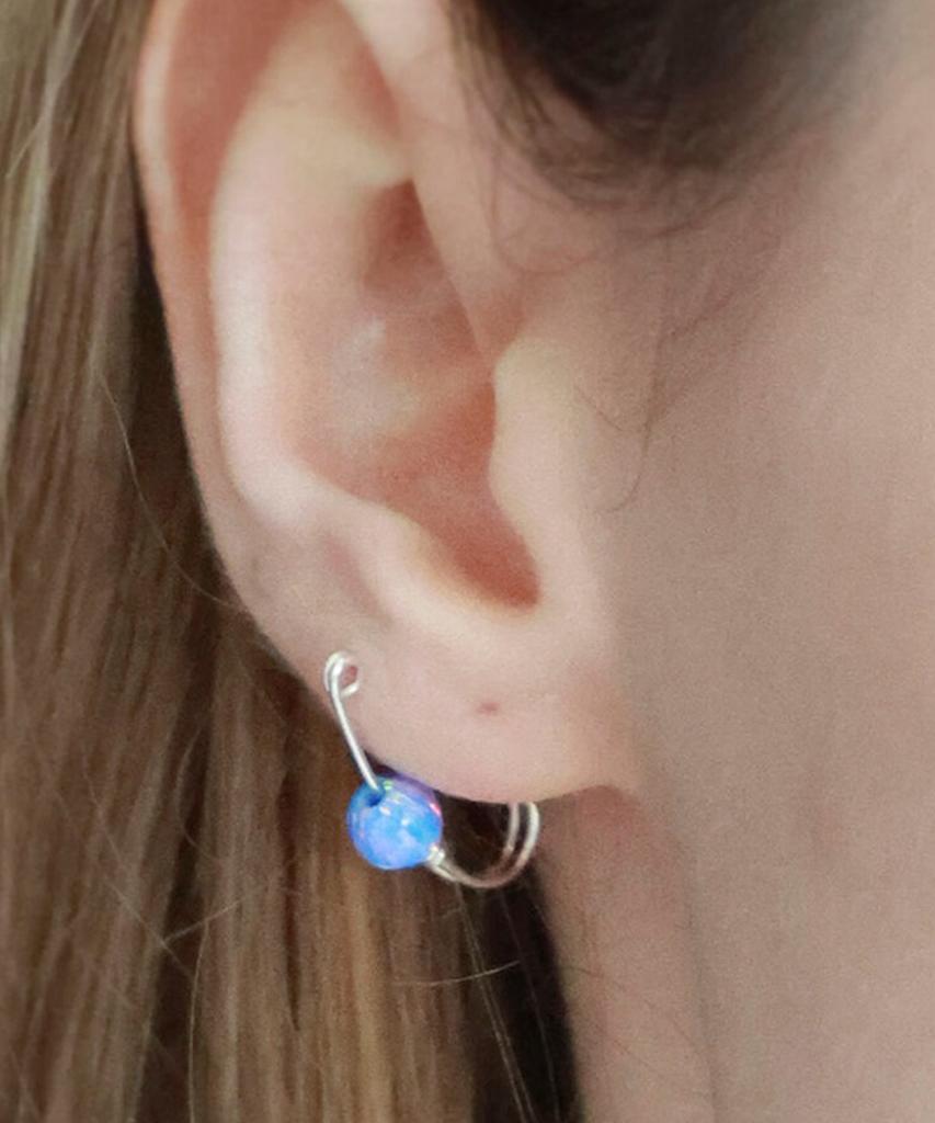Nuavo Opal Clip Earring
