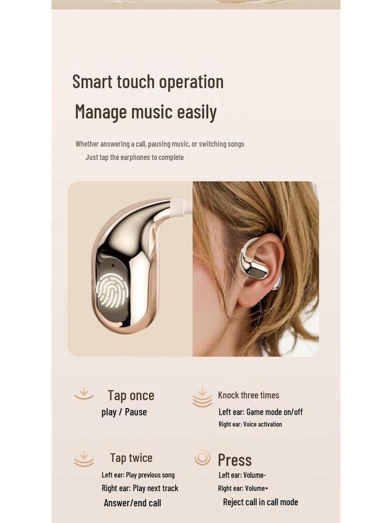 2025 Bluetooth Wireless Earphones | Over-Ear & In-Ear Sport | High-Quality Sound & Long Battery Life