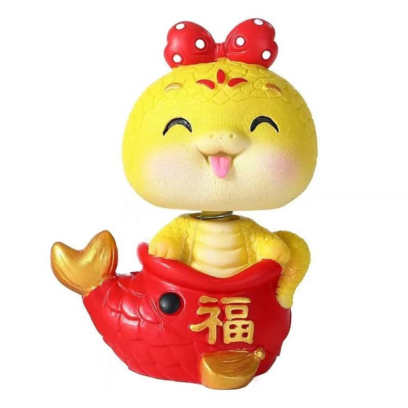 Of The Year Snake Mascot Character Model Toy Girls Children Holiday Decoration