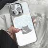 Schlafende Katze Handyhülle Für iPhone 17 Pro Max Hülle iPhone 11 13 14 12 15 16E Pro Max 17E Air Klare Rückseite Stoßfänger Funda