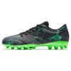 Slip-Resistant Soccer Shoes Men's Black Green Sneakers 912332222-3