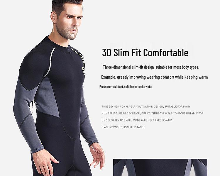 2026 ZCCO 1.5mm Wetsuit: Unisex Full Body Long Sleeve for Warmth & Cold Protection In Surfing & Diving.