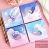 400pcs Scrapbooking Colorful Folded Paper Handmade Constellations Origami Paper  Kids