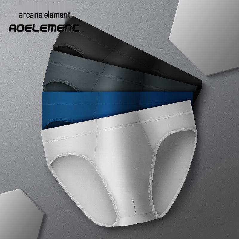 

Мужские летние трусы-слипы - Сексуальные, больших размеров, с низкой посадкой, удобное, дышащее нижнее белье Dark Red