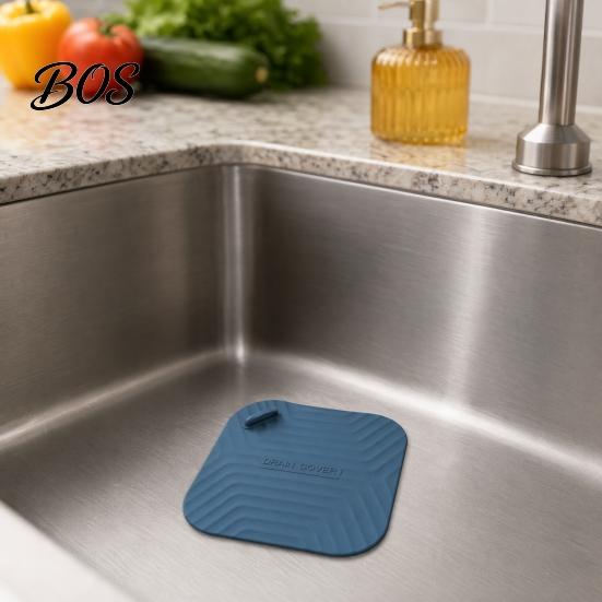 Cockroach Prevention Drain Cover Shower Tub Stopper, Waterproof Silicone Floor with Odor Blocking Handle, Universal Size Debris Catcher for