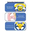 Kids' Interactive Cartoon Steering Wheel Toy for Rear Seat