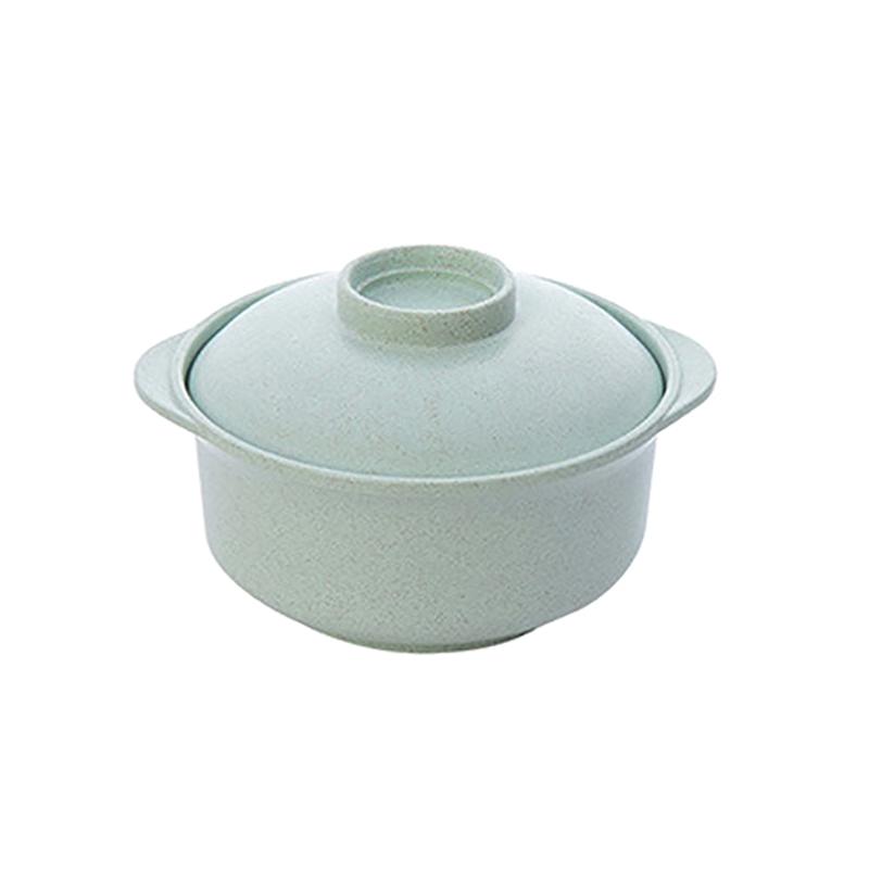 Instant Noodle Bowls With Lids Soup Hot Rice Bowls Students Food Container Healthy Tableware Bowl Tableware зелёный