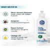 The Moms Co. Natural Liquid Cleanser With Plant-based Cleansers for Baby Bottles, Toys, Accessories 300 ml