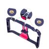 Film Making Rig Cage with Hot Shoe Handheld Stabilizer Handle Tripod Mount Holder for Video Grapher Filmmaking Case