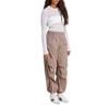 Adidas Women's Essentials Ripstop Parachute Pants Trace Brown JD0783