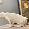 XS-2XL New Sphynx Hairless Cat Jacket Sweater Autumn Winter Thickening Warm Cat  Clothes Vest Pet Costume For Kitten And Puppy