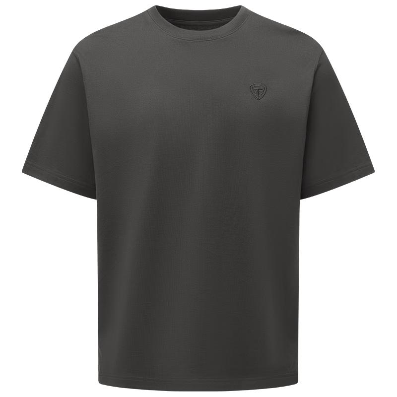 Tambor Unisex Pure Color Round Neck Short Sleeve T-Shirt TE5262260A M