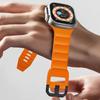 Silicone Strap For Apple Watch Ultra 3 49mm 11 10 9 8 7 46mm 42mm 45mm 41mm Wave Style Bracelet Band iWatch 654 SE 44/40mm Belt