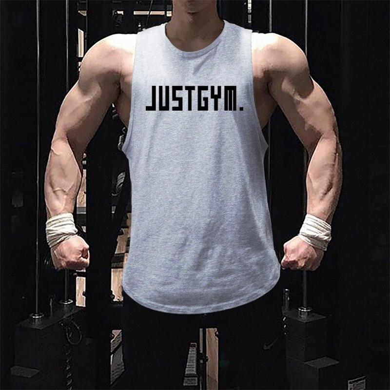 Brand Workout Sporting Stringer Clothing Bodybuilding Fashion Fitness Singlets Running Gym Muscle Sleeveless Shirt Mens Tank Top