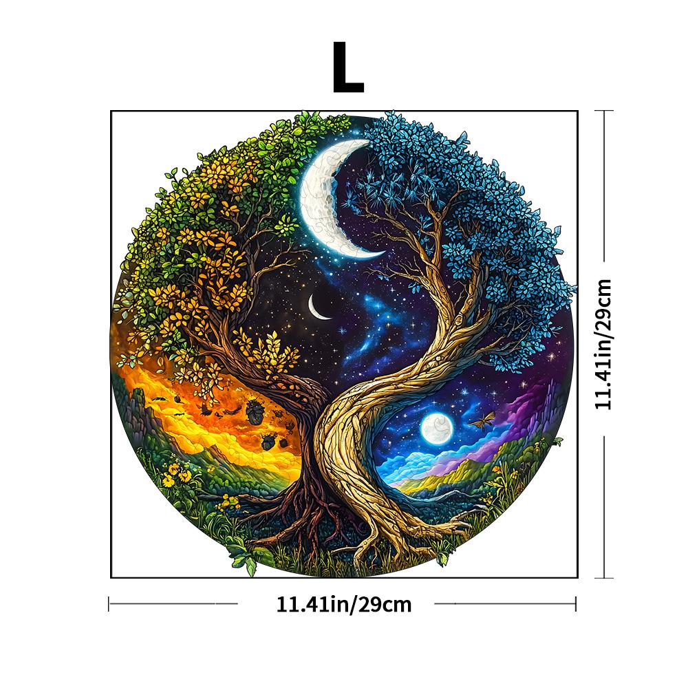 Tree of Life Wooden Puzzle, High Difficulty, Focused Training. Perfect Gifts for Boys, Girls, Men, and Women On Birthday Festiva