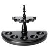  Wooden  Pipe Stand Rack Display Holder Suitable for 5 Smoking Pipes